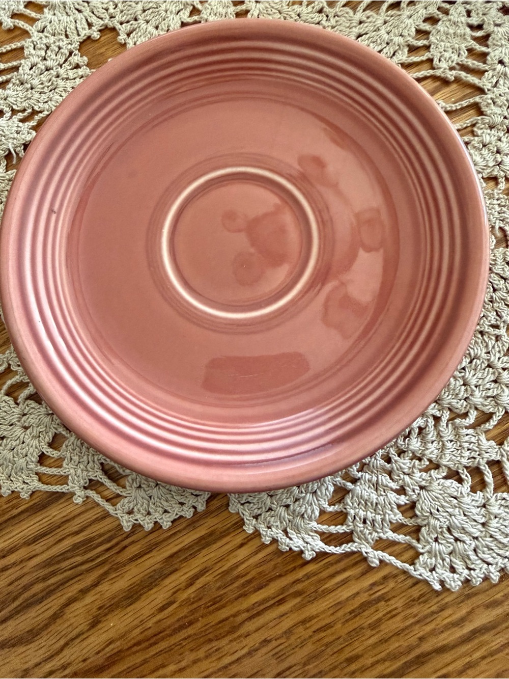 Fiestaware saucer